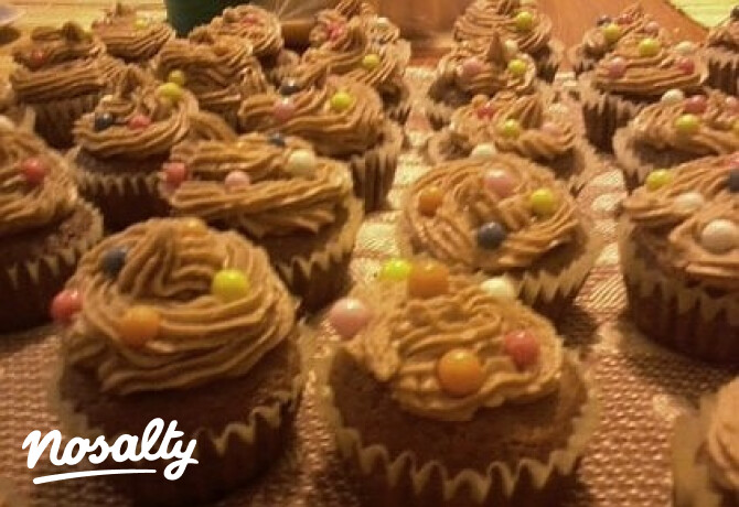 Pöttyös muffin