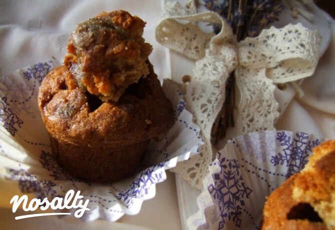 Levendulás muffin