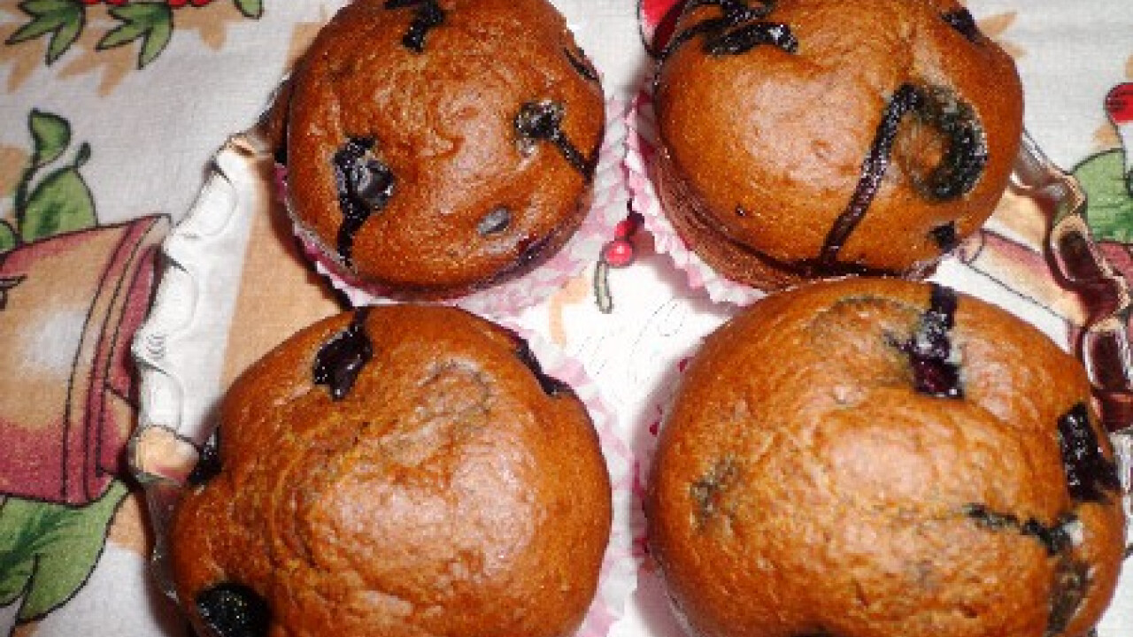 Szőlős muffin kissé diétásan Margótól