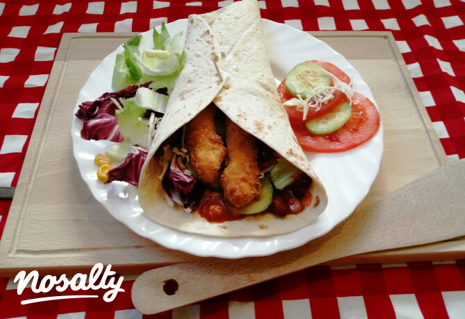 Pulykás tortilla