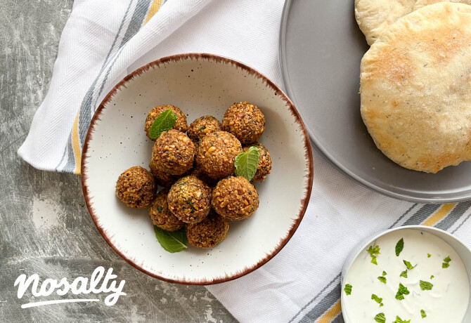 Házi ropogós falafel