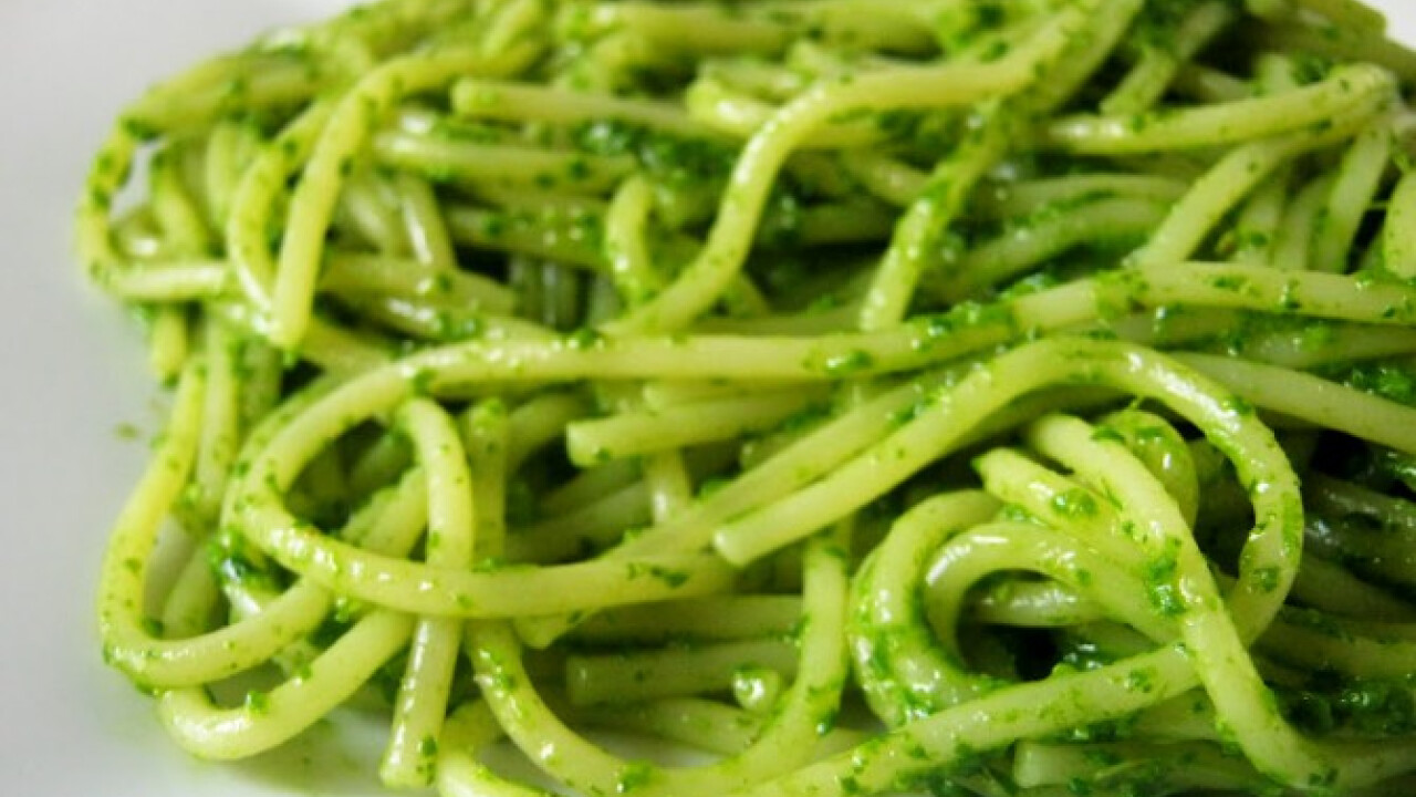 Rukkola pesto Flóra konyhájából