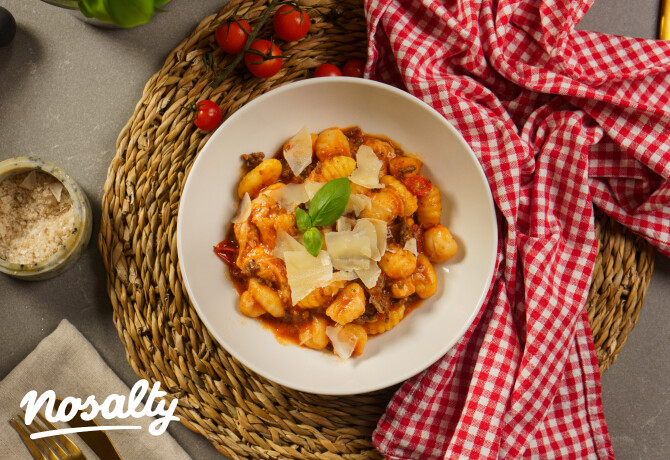 Gnocchi sütőben besütve