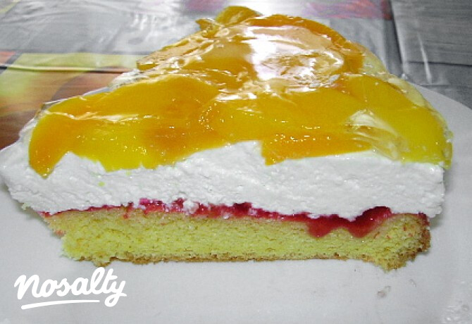 Túrós joghurttorta