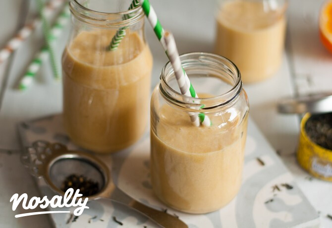 Mangós-zöld teás smoothie