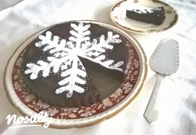 Ünnepi gluténmentes brownie