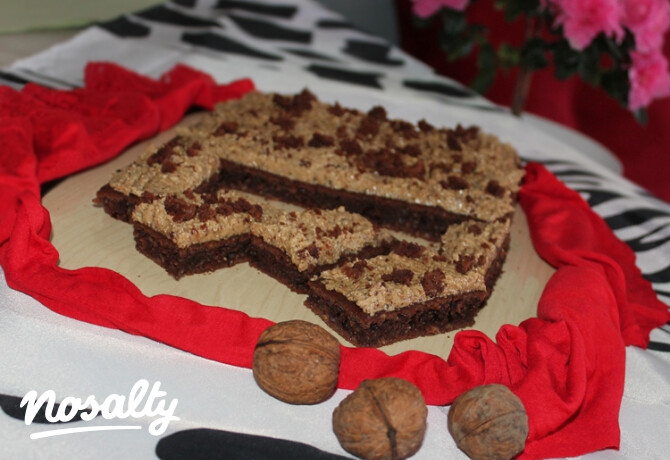 Diókrémes brownie