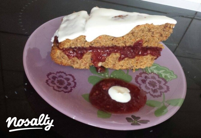 Mandulás-répás torta duplamálnás-pálinkás töltelékkel