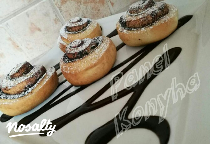Mini kakaós csiga