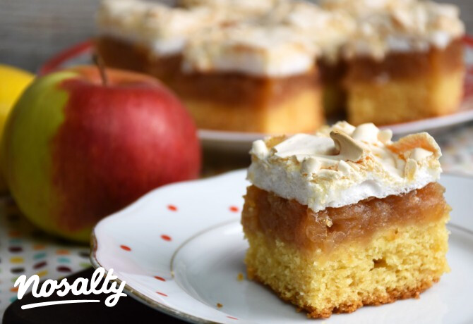 Almás habos sütemény