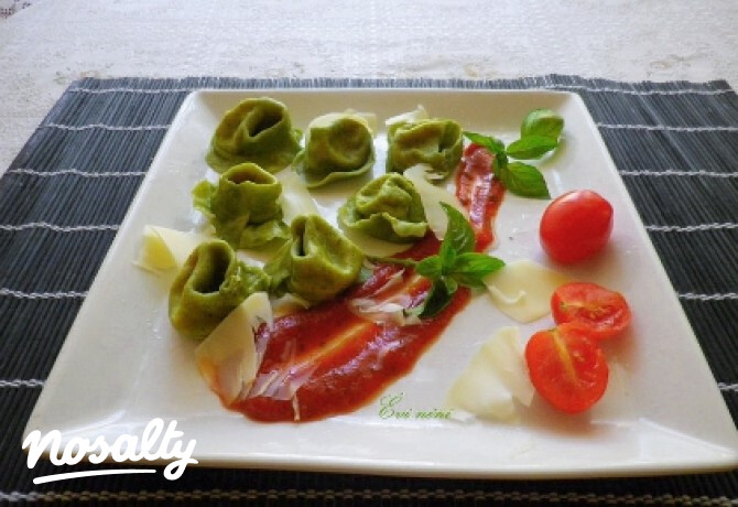 Gombás tortellini Évi néni konyhájából