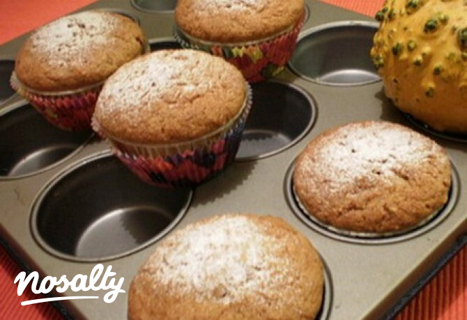 Mogyorós-sütőtökös muffin