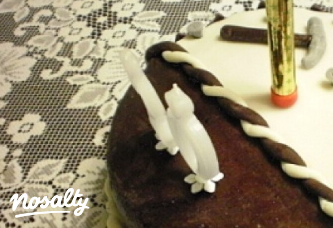 Asztalos torta vaníliakrémmel