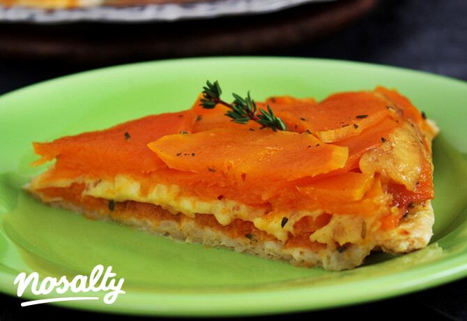 Sütőtökös tarte tatin