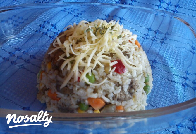 Csirkemájas-vegyes zöldséges rizs | Nosalty