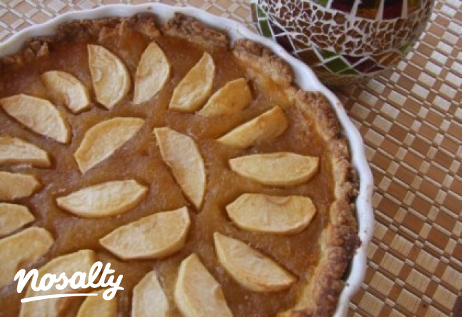 Normandiai almás pite