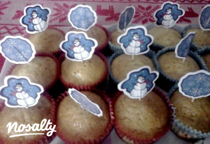 Almás muffin fahéjjal