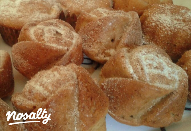 Gyümölcsös-joghurtos muffin