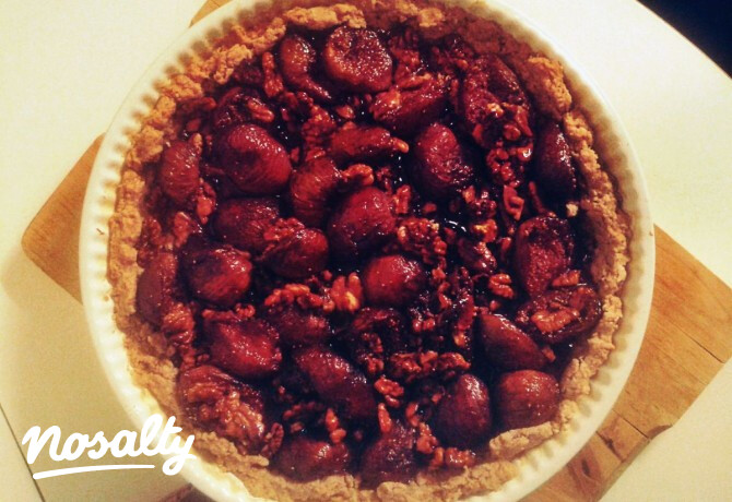 Boros-fügés-diós pite