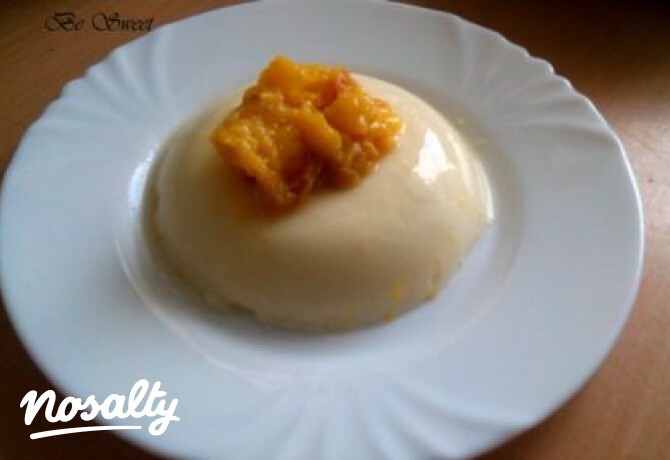 Barackos panna cotta