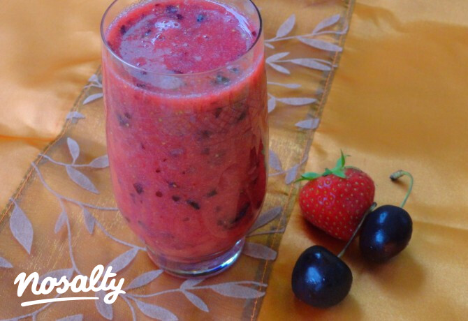 Epres cseresznye smoothie