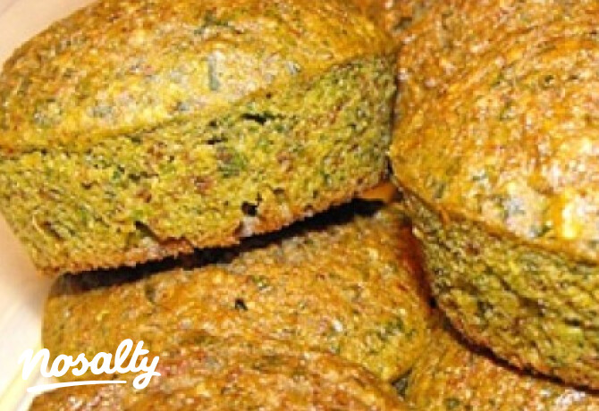 Zöld muffin Tuvia konyhájából