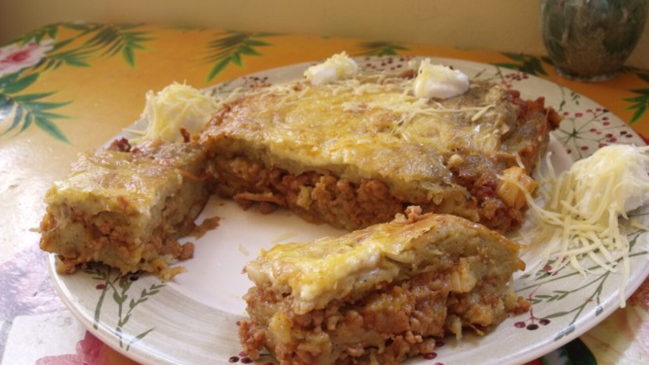 Tócsni lasagne módra