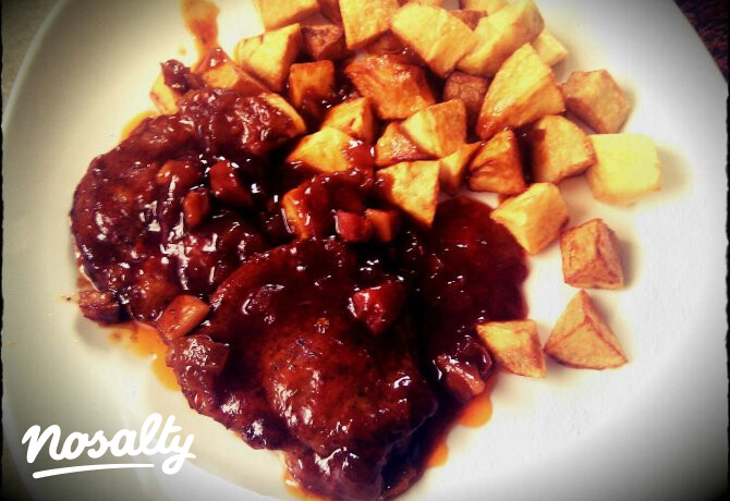Gyömbéres-chilis tarja pikáns szószban