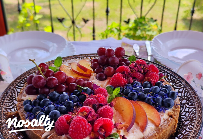 Négygyümölcsös sajttorta Picipirostól