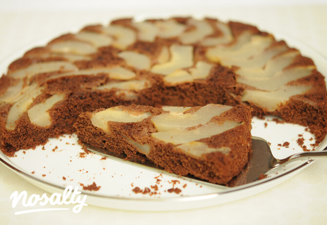 Csokoládés körtetorta 2.