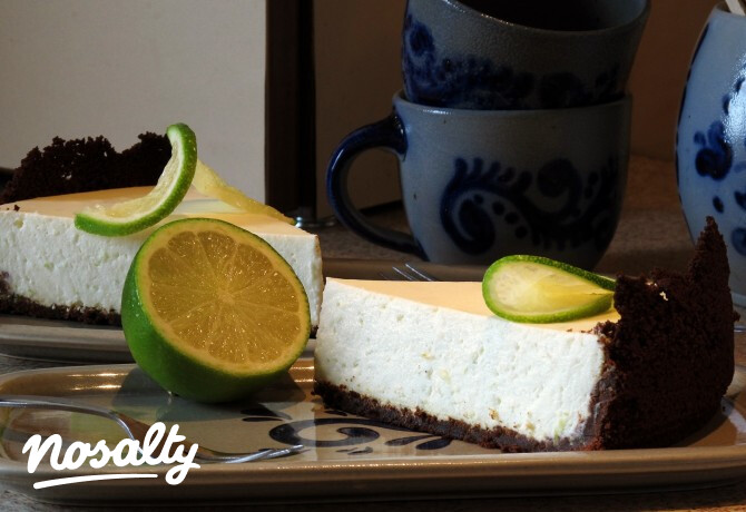 Lime-os cheesecake