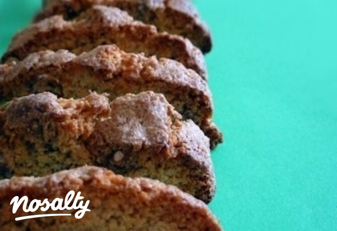 Fahéjas-mogyorós cantuccini