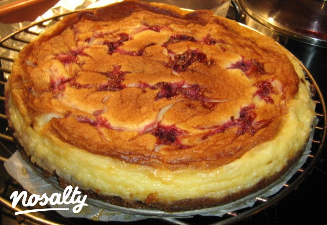Málnás sajttorta Nora konyhájából