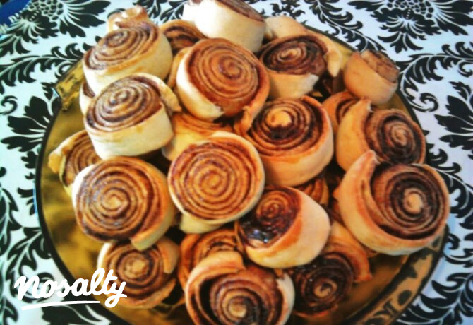 Kakaós és fahéjas kelt csigák