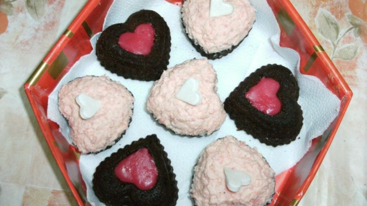Meggyes-csokis muffin Nitától
