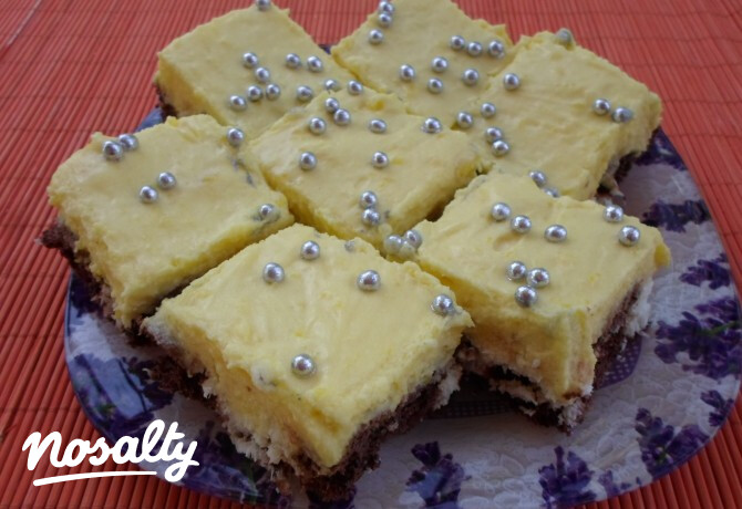 Kókuszos tarka szelet