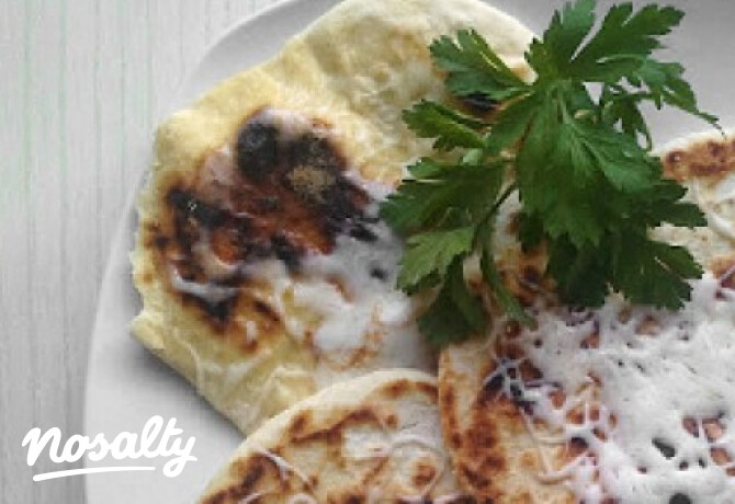 Indiai naan kenyér Baklavariától