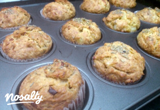 Hagymás muffin