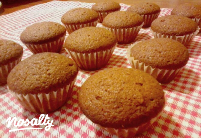 Diós-kakaós ropogós muffin
