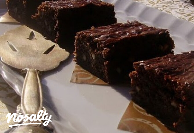 Brownie 8. - mandulás, vaníliás