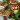 Roston sült harcsa grillezett sajttal és salátával