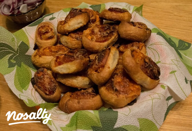 Krémes bacontekercs