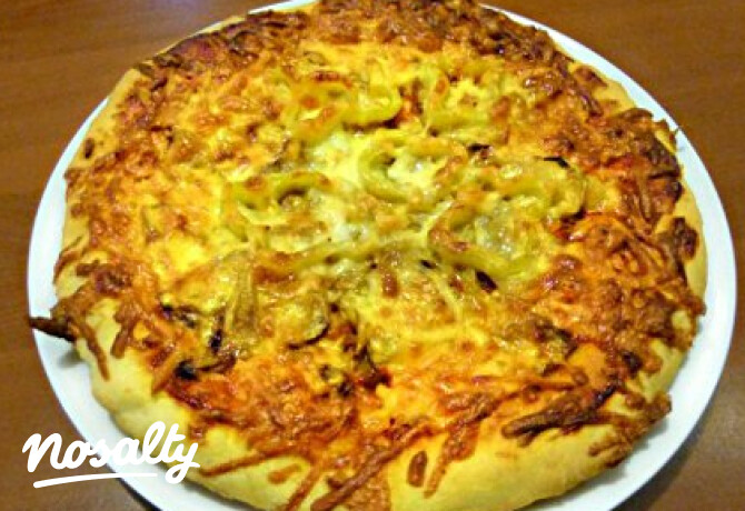 Zöldséges pizza Horandrától