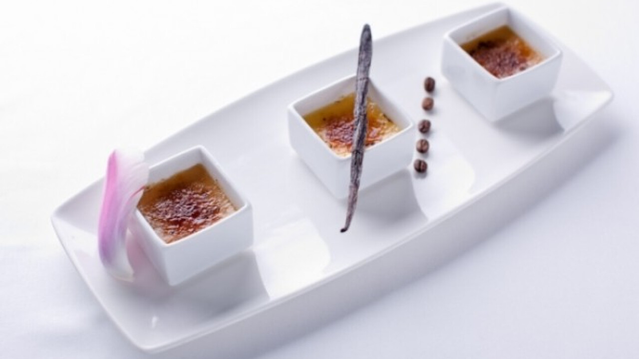 Creme brulée trió