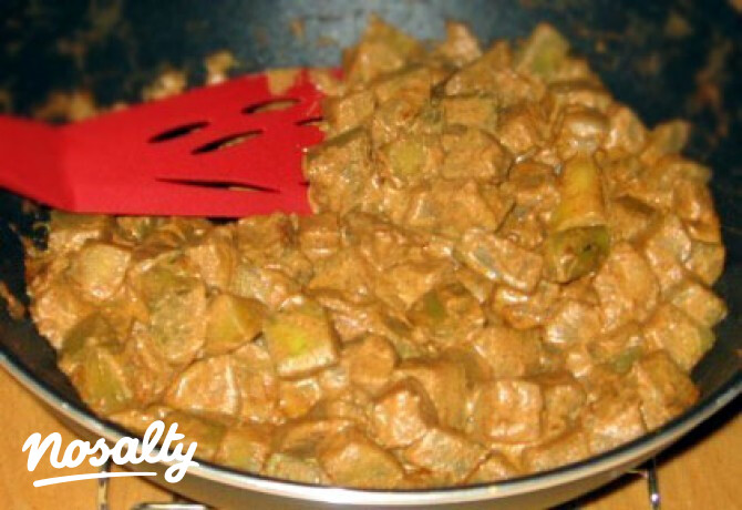 Fűszeres cukkinipörkölt