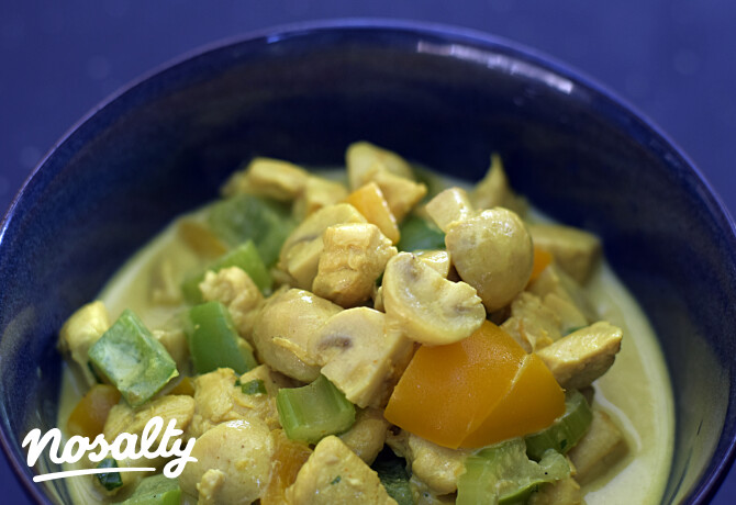 Currys gombás thai egytálétel | Nosalty