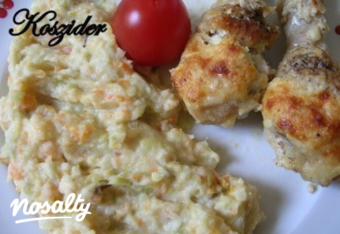 Zöldségpüré köretnek