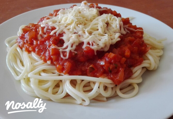 Bolognai spagetti hús nélkül
