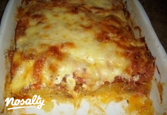 Bolognai rakott burgonya