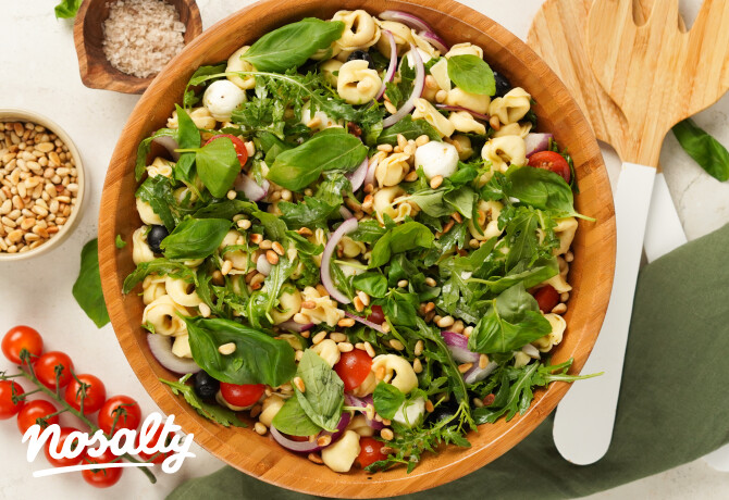 Gazdag tortellinisaláta